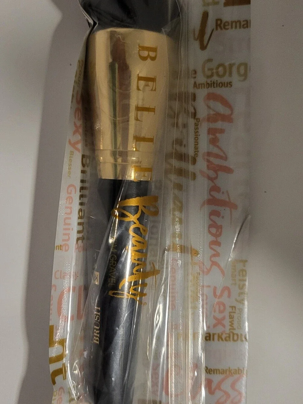 Bellami Beauty Gold & Black Makeup Brush